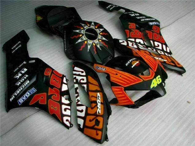Carenado & Plástico CBR 1000 RR 2004-2005 - Negro Naranja