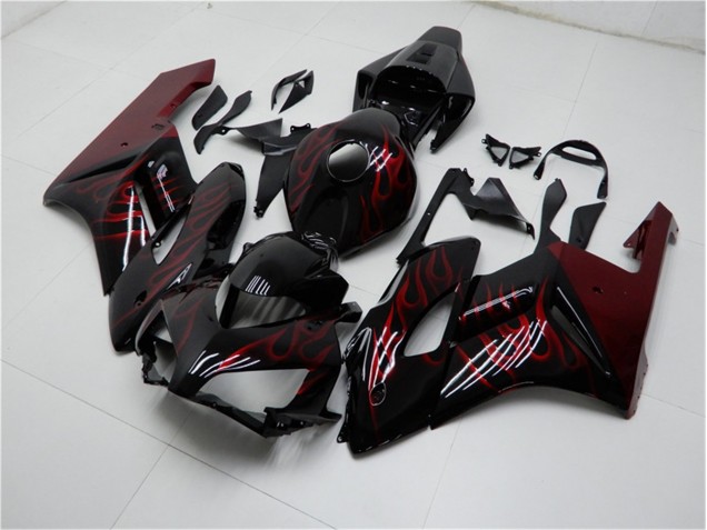 Carenado & Plástico CBR 1000 RR 2004-2005 - Rojo Negro Carenado & Plástico CBR 1000 RR 2004-2005 - Rojo Negro