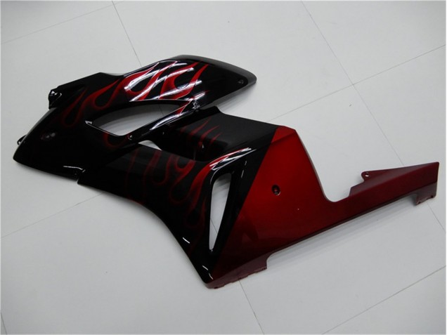 Carenado & Plástico CBR 1000 RR 2004-2005 - Rojo Negro Carenado & Plástico CBR 1000 RR 2004-2005 - Rojo Negro