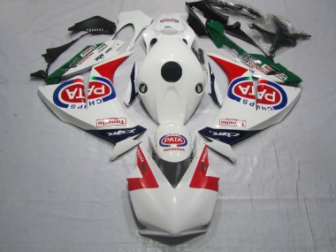 Carenado & Plástico CBR 1000 RR 2012-2016 - Rojo Blanco PATA