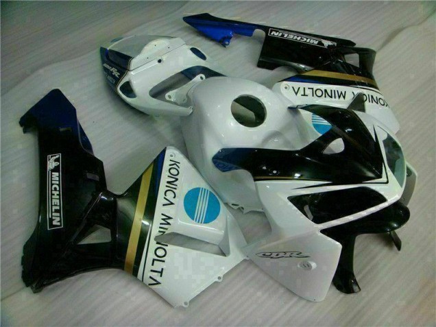Carenado & Plástico CBR 600 RR 2005-2006 - Blanco Negro