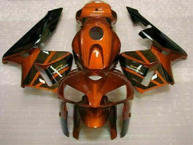 Carenado & Plástico CBR 600 RR 2005-2006 - Naranja Negro
