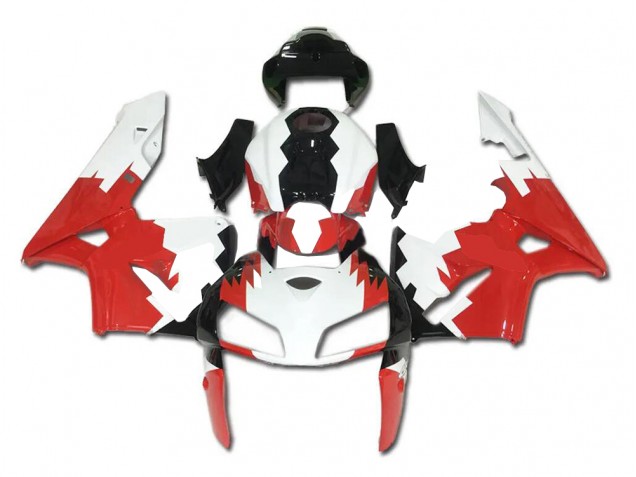 Carenado & Plástico CBR 600 RR 2005-2006 - Rojo Blanco Negro