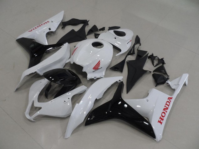 Carenado & Plástico CBR 600 RR 2007-2008 - Blanco Negro Carenado & Plástico CBR 600 RR 2007-2008 - Blanco Negro