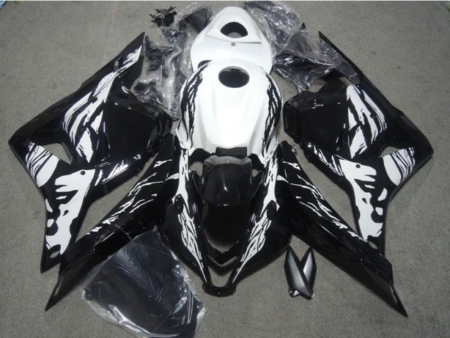 Carenado & Plástico CBR 600 RR 2009-2012 - Negro Blanco