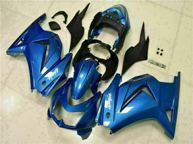 Carenado & Plástico EX250 2008-2012 - Azul Negro Blanco Ninja Carenado & Plástico EX250 2008-2012 - Azul Negro Blanco Ninja