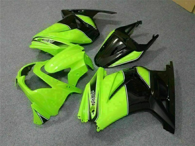 Carenado & Plástico EX250 2008-2012 - Verde Negro Ninja