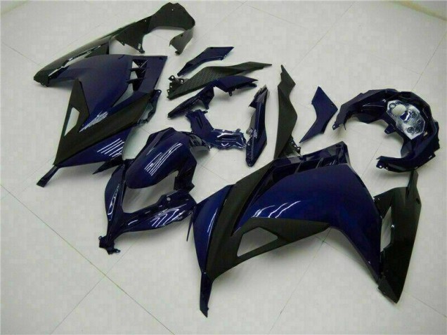Carenado & Plástico EX300 2013-2016 - Azul Negro Carenado & Plástico EX300 2013-2016 - Azul Negro