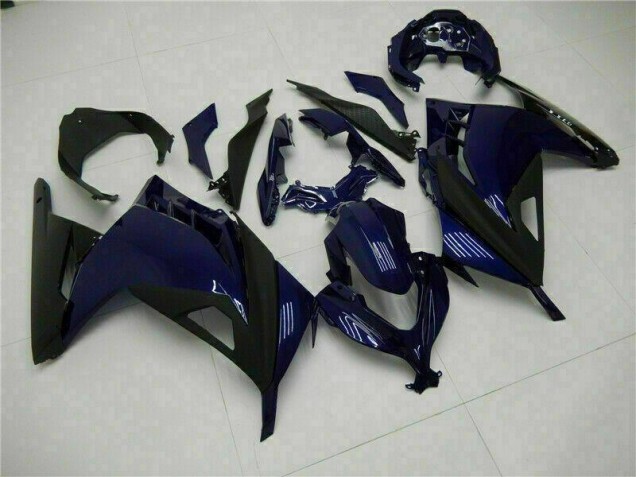 Carenado & Plástico EX300 2013-2016 - Azul Negro Carenado & Plástico EX300 2013-2016 - Azul Negro