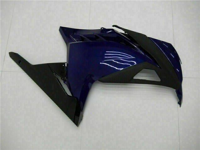 Carenado & Plástico EX300 2013-2016 - Azul Negro Carenado & Plástico EX300 2013-2016 - Azul Negro