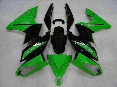 Carenado & Plástico EX650 2006-2008 - Verde Negro