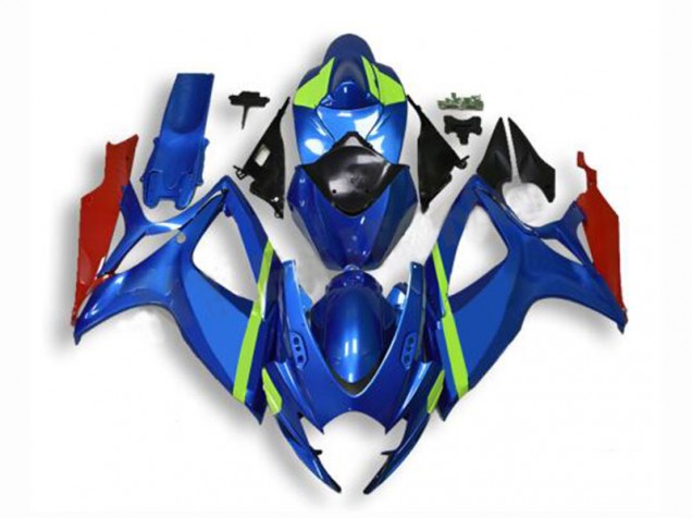Carenado & Plástico GSXR 600 / 750 K6 2006-2007 - Azul