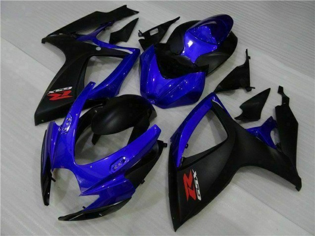 Carenado & Plástico GSXR 600 / 750 K6 2006-2007 - Azul Negro