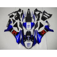Carenado & Plástico R1 2015-2019 - Azul Negro