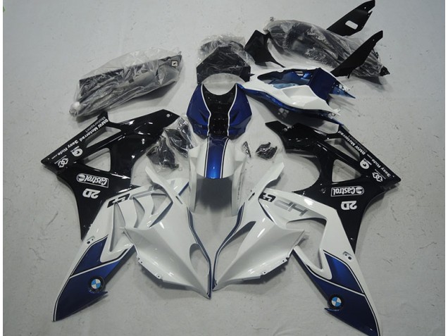 Carenado & Plástico S1000RR 2009-2014 - Blanco Azul Carenado & Plástico S1000RR 2009-2014 - Blanco Azul