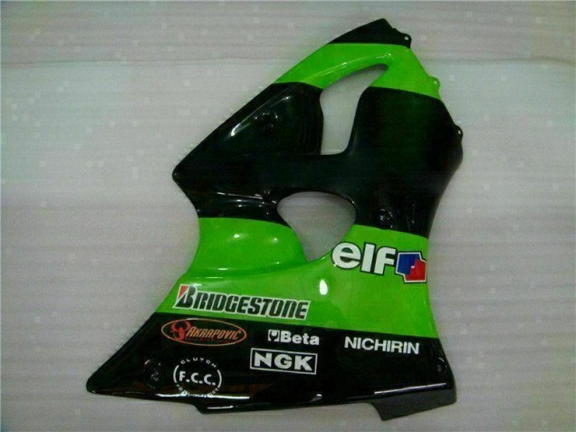 Carenado & Plástico ZX6R 2000-2002 - Verde