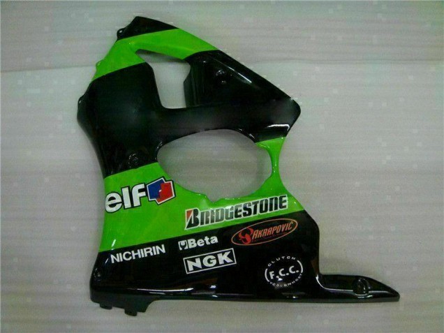 Carenado & Plástico ZX6R 2000-2002 - Verde