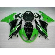 Carenado & Plástico ZX6R 2009-2012 - Negro Verde