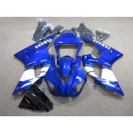 Carenado R1 1998-1999 - Azul Blanco Calcomanía