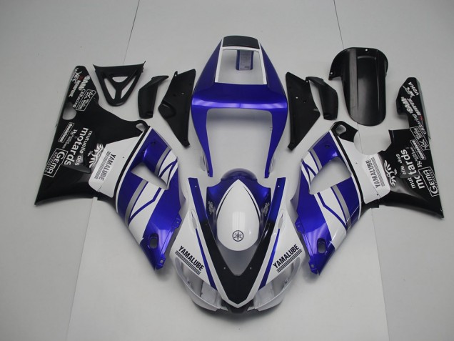 Carenado R1 1998-1999 - Azul Blanco Negro Carenado R1 1998-1999 - Azul Blanco Negro