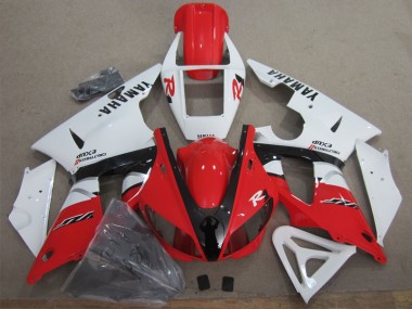 Carenado R1 1998-1999 - Rojo Blanco Negro Calcomanía