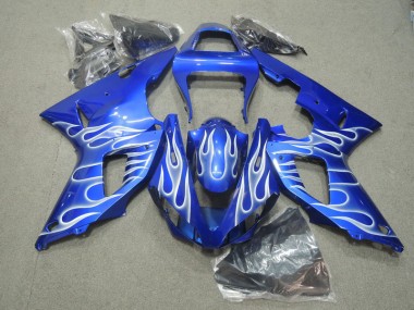 Carenado R1 2000-2001 - Azul Blanco Llama