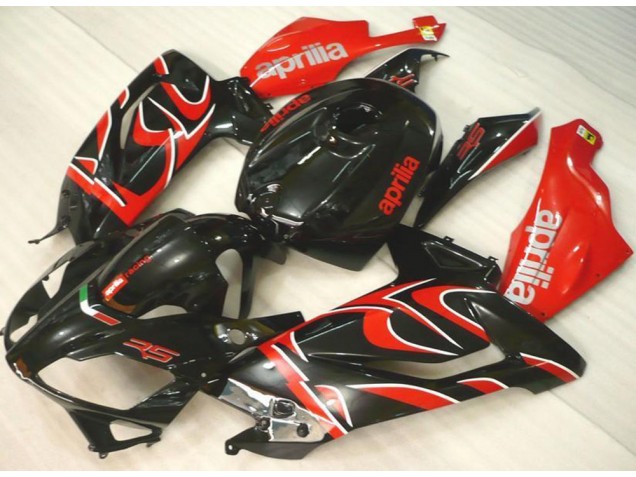 Carenado RS 125 2006-2011 - Negro Rojo Carenado RS 125 2006-2011 - Negro Rojo