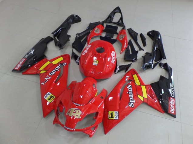 Carenado RS 125 2006-2011 - Rojo & Negro Carenado RS 125 2006-2011 - Rojo & Negro