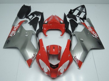 Carenado RSV 1000 2003-2006 - Plata & Rojo
