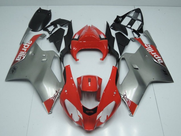 Carenado RSV 1000 2003-2006 - Plata & Rojo