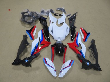 Carenado S1000R 2017-2018 - Blanco Azul Rojo Negro