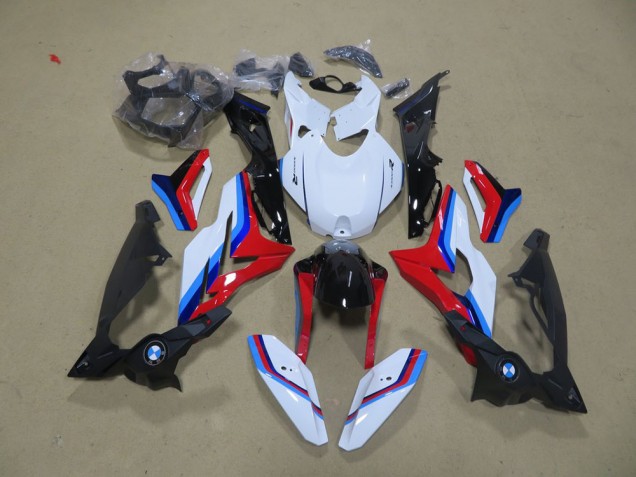 Carenado S1000R 2017-2018 - Blanco Azul Rojo Negro Carenado S1000R 2017-2018 - Blanco Azul Rojo Negro