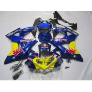 Carenado S1000RR 2009-2014 - Amarillo Azul RedBull