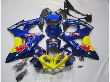 Carenado S1000RR 2009-2014 - Amarillo Azul RedBull