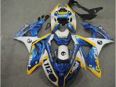 Carenado S1000RR 2009-2014 - Blanco Azul GoldBet 112