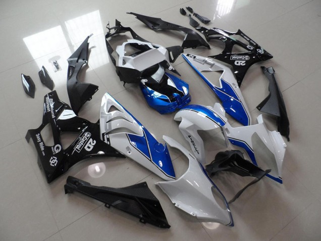 Carenado S1000RR 2009-2014 - Blanco Azul Negro