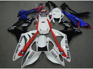 Carenado S1000RR 2009-2014 - Blanco Azul Rojo