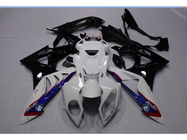 Carenado S1000RR 2009-2014 - Blanco Negro Azul Carenado S1000RR 2009-2014 - Blanco Negro Azul