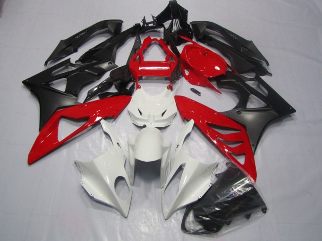 Carenado S1000RR 2009-2014 - Blanco Rojo Negro Carenado S1000RR 2009-2014 - Blanco Rojo Negro