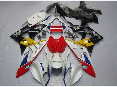 Carenado S1000RR 2009-2014 - Rojo Blanco Amarillo