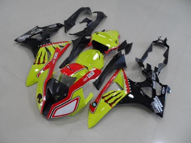 Carenado S1000RR 2009-2014 - Verde Rojo Monster