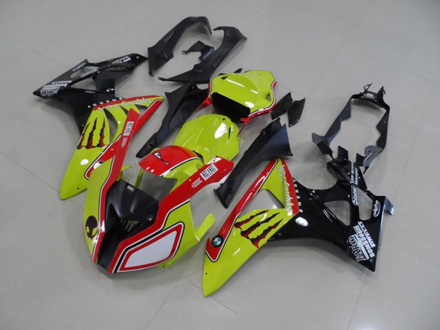 Carenado S1000RR 2009-2014 - Verde Rojo Monster Carenado S1000RR 2009-2014 - Verde Rojo Monster