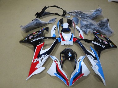 Carenado S1000RR 2019-2021 - Blanco Azul Rojo Negro
