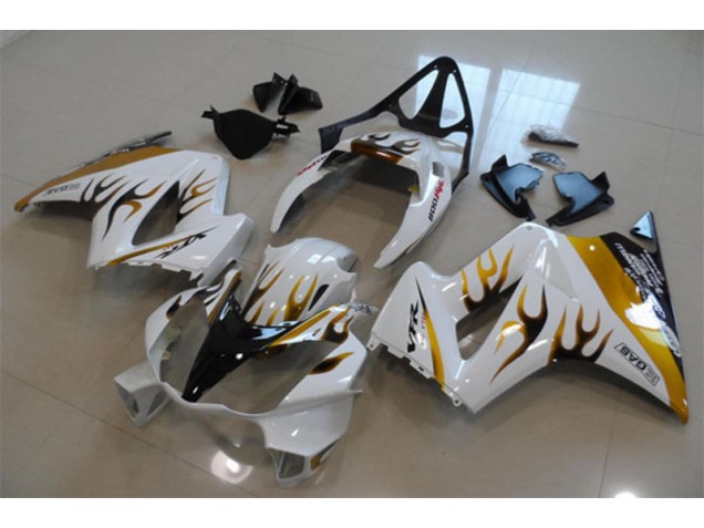 Carenado VFR 800 2002-2013 - Blanco Oro Llama