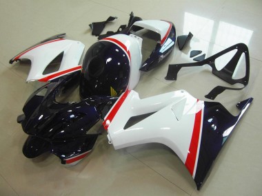Carenado VFR 800 2002-2013 - Blanco Oscuro Azul
