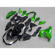 Carenado Z1000 2007-2009 - Negro Verde