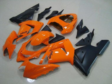 Carenado ZX10R 2003-2005 - Naranja Negro Mate