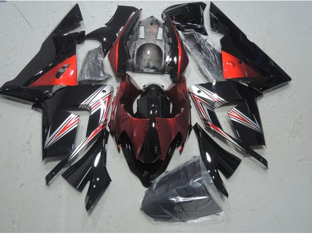 Carenado ZX10R 2003-2005 - Negro Rojo