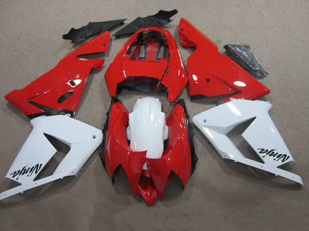 Carenado ZX10R 2003-2005 - Rojo Blanco Ninja