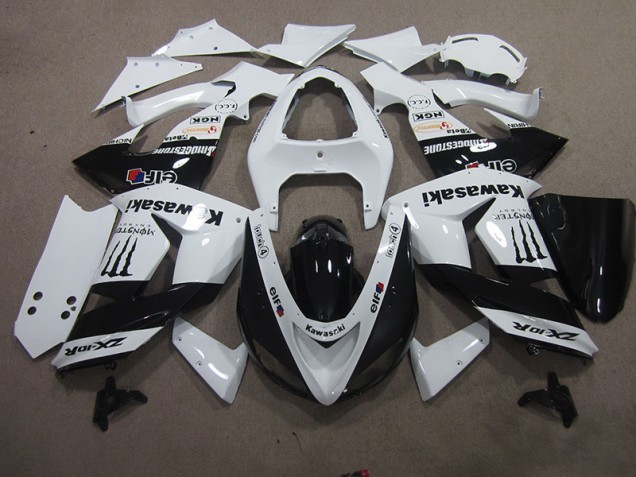 Carenado ZX10R 2006-2007 - Blanco Touch4 Monster